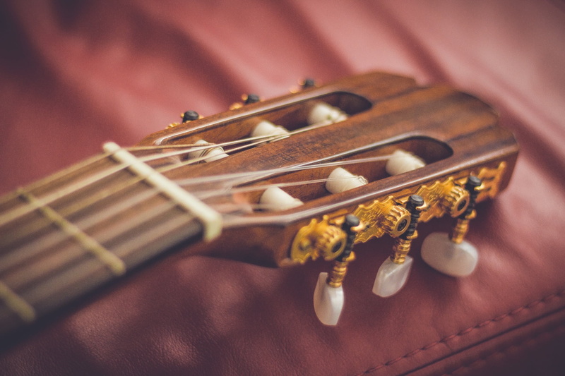 chord, brown, sound, arts And Entertainment, musical equipment, violin, guitar, selective focus, no people, folk Music, studio shot, playing, music, single Object
