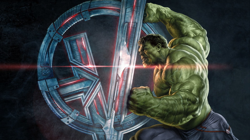 superhero, concept art, movies, Avengers: Age of Ultron, symbols, Hulk, The Avengers, 1080P