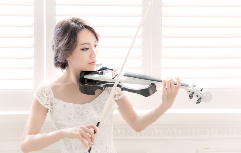 musical instrument, women, 1080P, violin, Asian, music