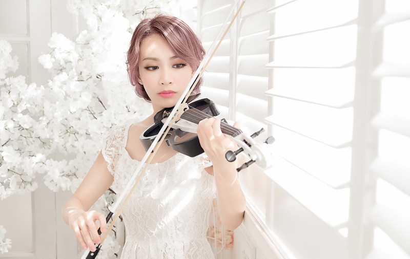 musical instrument, Asian, violin, women, 1080P