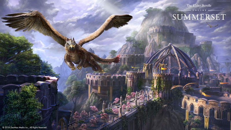 4K, 4K, The Elder Scrolls Online: Summerset, poster