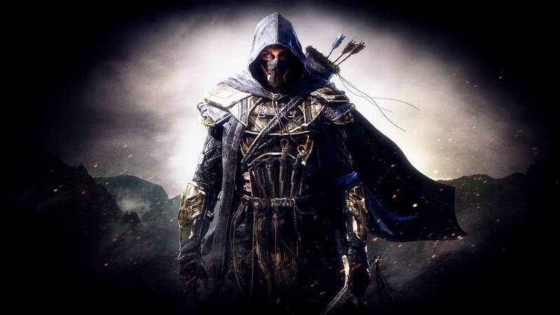 one person, fantasy art, belief, 1080P, horror, halloween, spirituality, fear, arrows, evil, spooky, man, The Elder Scrolls Online, human representation