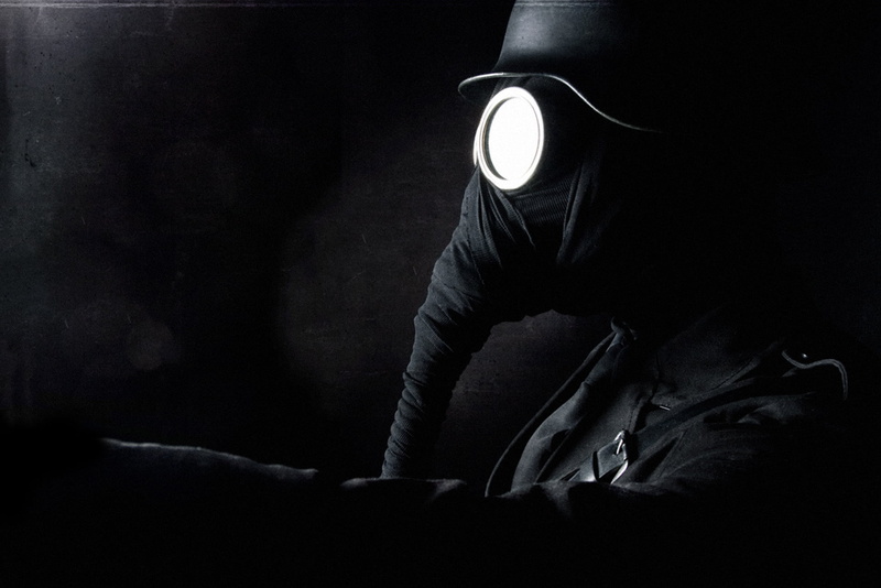 wearing, security, digital, people, mask, black, spooky, darkroom, males, adult, safety, person, protective Mask - Workwear, toxic Substance, hat, clothing