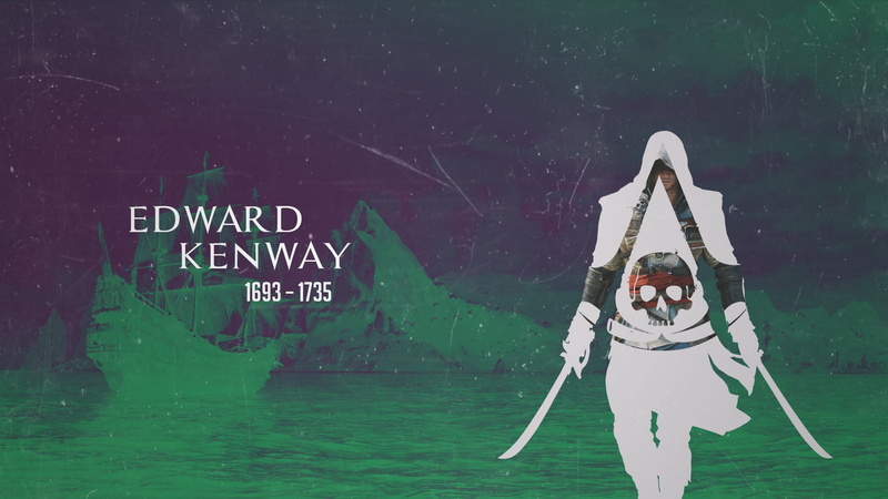 video games, outdoors, full length, Edward Kenway, real people, land, logo, lifestyles, western script, text, sea, kenway, communication, plant, edward