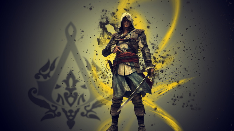 edvard kenway, 1080P, assassins creed 4 black flag, Edward kenway, assassin