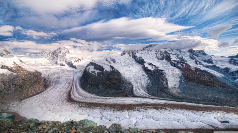 cloud - sky, scenics - nature, road, glaciers, 4K, outdoors, beauty in nature, day, landscape, snow, cold temperature, no people, environment, sky, winter