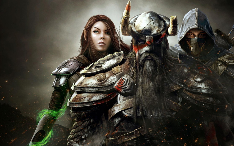 games, 2014, elder, the elder scrolls, the elder scrolls online, online, scrolls, 1080P, warrior