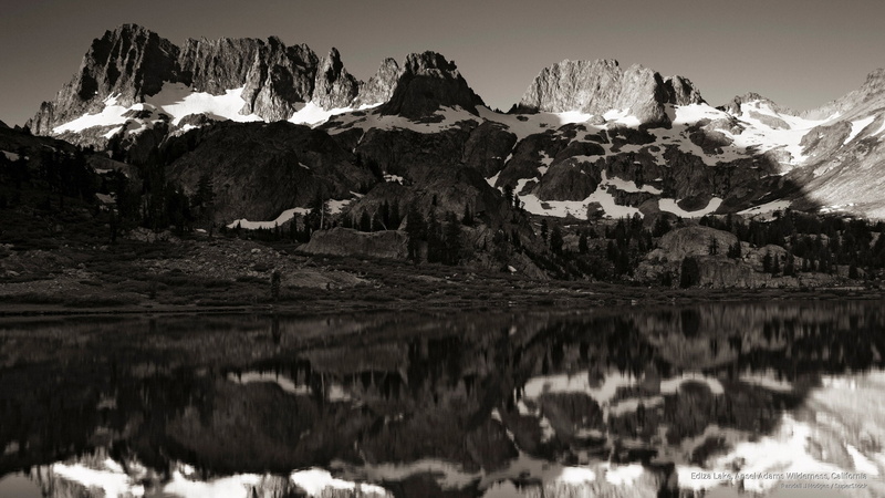 adams, california, 2K, wilderness, Mountains, lake, ansel, ediza
