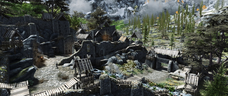 custom, The Elder Scrolls V: Skyrim, 2K, Whiterun, modding
