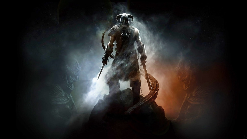 1080P, video, skyrim, scrolls, games, elder, dovahkiin