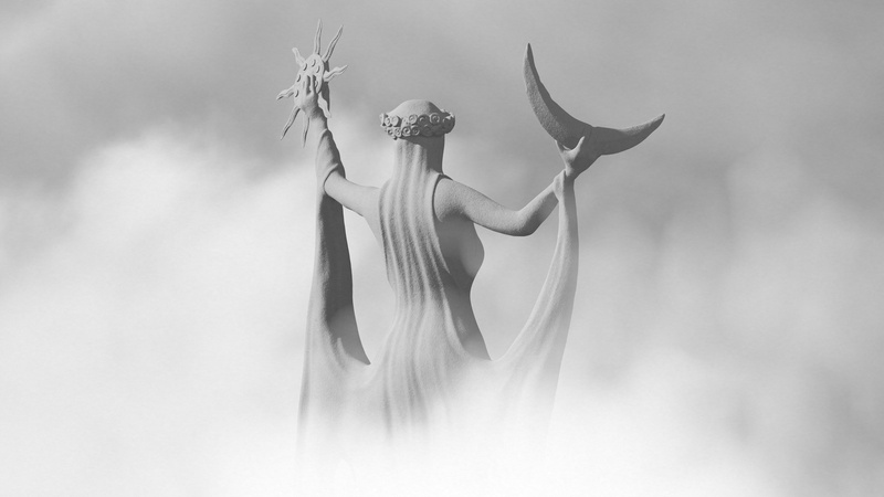 The Elder Scrolls, render, The Elder Scrolls V: Skyrim, Azura, Shrine of Azura, 8K