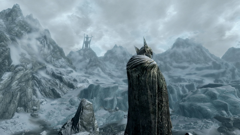 The Elder Scrolls, winter, The Elder Scrolls V: Skyrim, 1080P, Azura, video games