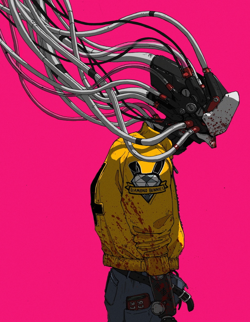 cyber, robot, androids, 1080P