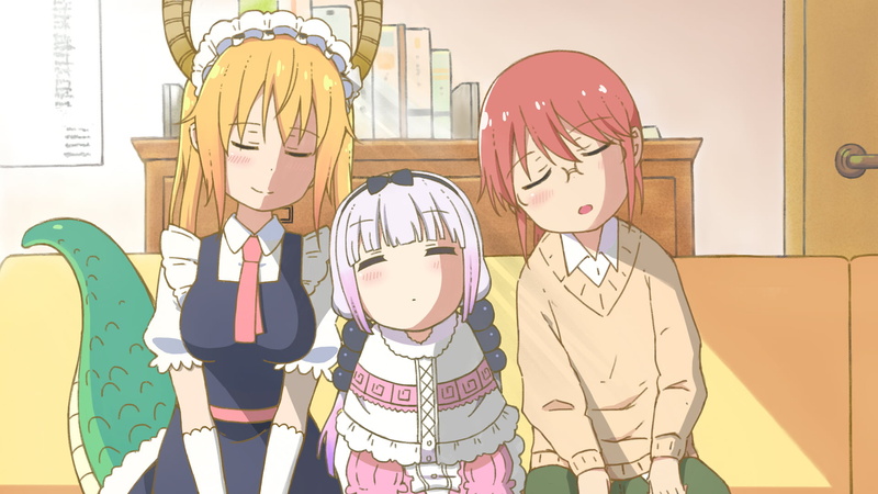 male likeness, no people, Tohru (Kobayashi-san Chi no Maid Dragon), Kobayashi (Kobayashi-san Chi no Maid Dragon), creativity, Kanna Kamui (Kobayashi-san Chi no Maid Dragon)
