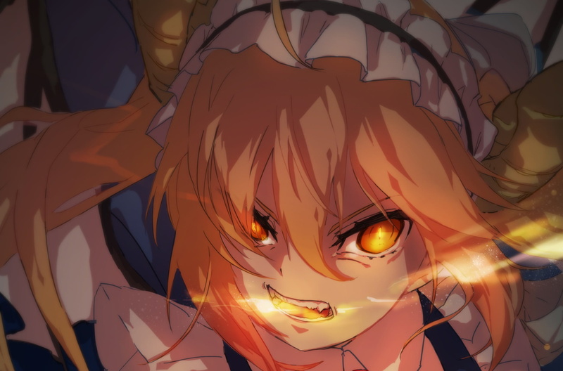 lighting equipment, decoration, craft, Kobayashi-san Chi no Maid Dragon, anime, statue, illuminated, art and craft, Tohru (Kobayashi-san Chi no Maid Dragon)