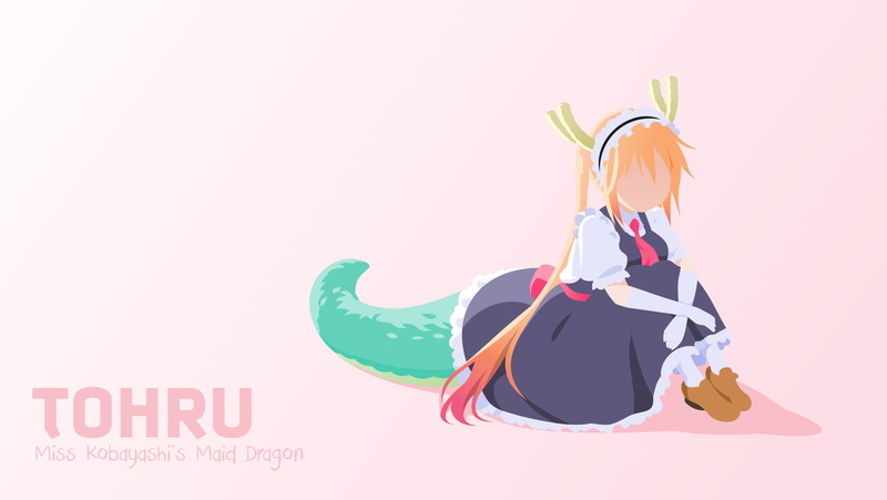 Tohru (Kobayashi-san Chi no Maid Dragon), Kobayashi-san Chi no Maid Dragon, anime girls, 720P