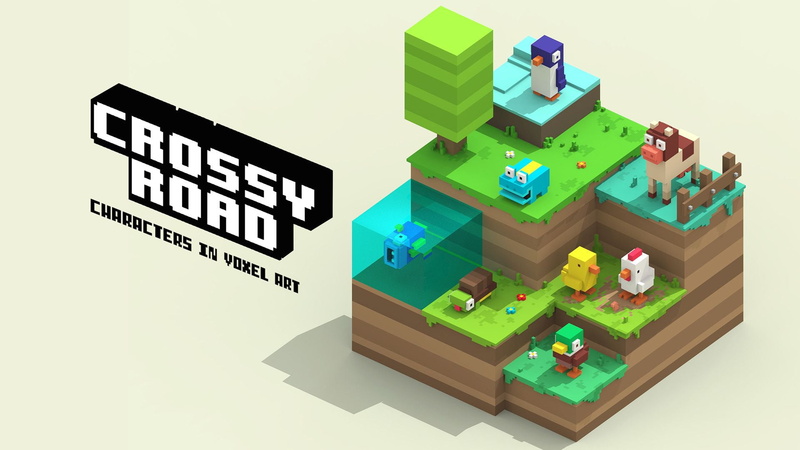 android games, game characters, Crossy Road, 1080P
