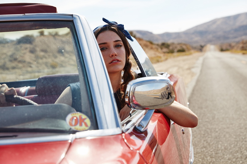 women, day, young adult, headshot, travel, lifestyles, leisure activity, portrait, braids, road, adult, car, freedom, transportation, mode of transportation
