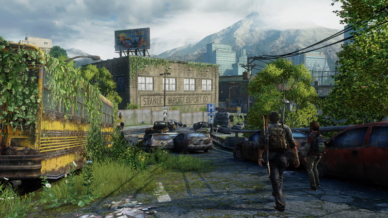 wreck, overgrown, Joel, city, ruins, screen shot, PlayStation 4, apocalyptic, 4K, The Last of Us, video game characters, video games, Playstation 4 Pro
