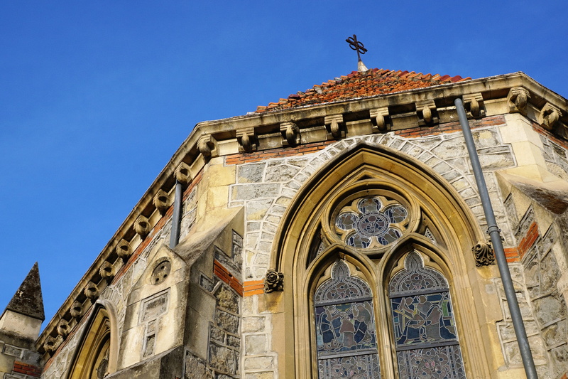 spirituality, rest, clock, the past, travel destinations, church, catholic, chapel, belief, ornate, arch, architecture, building, clear sky, christian