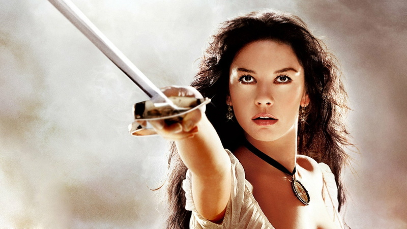 Movie, Catherine Zeta-jones, The Legend of Zorro, 1080P