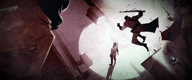 shadow, government, protection, architecture, adult, creativity, sport, risk, video games, digital composite, motion, occupation, day, full length, Dishonored: Death of the Outsider
