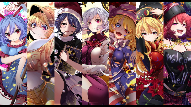 Anime, seiran, junko, 1080P, touhou girls, touhou