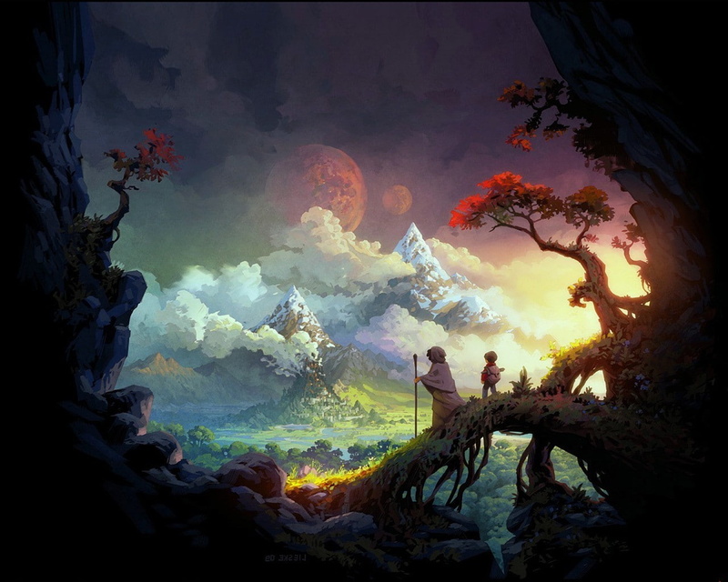 Daniel Lieske, fantasy Art, 720P