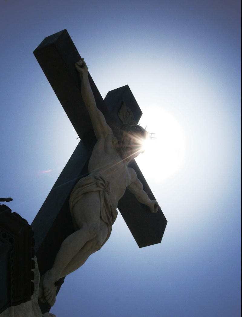 hang, architecture, crucifixion, cross, suffering, old, suspended, Crucifix, place of worship, nature, belief, representation, 2K, day, like, summer, sun