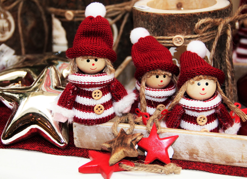 advent, girl, cultures, snowman, red, figures, knit, christmas decoration, before christmas, celebration, human representation, christmas time, creativity