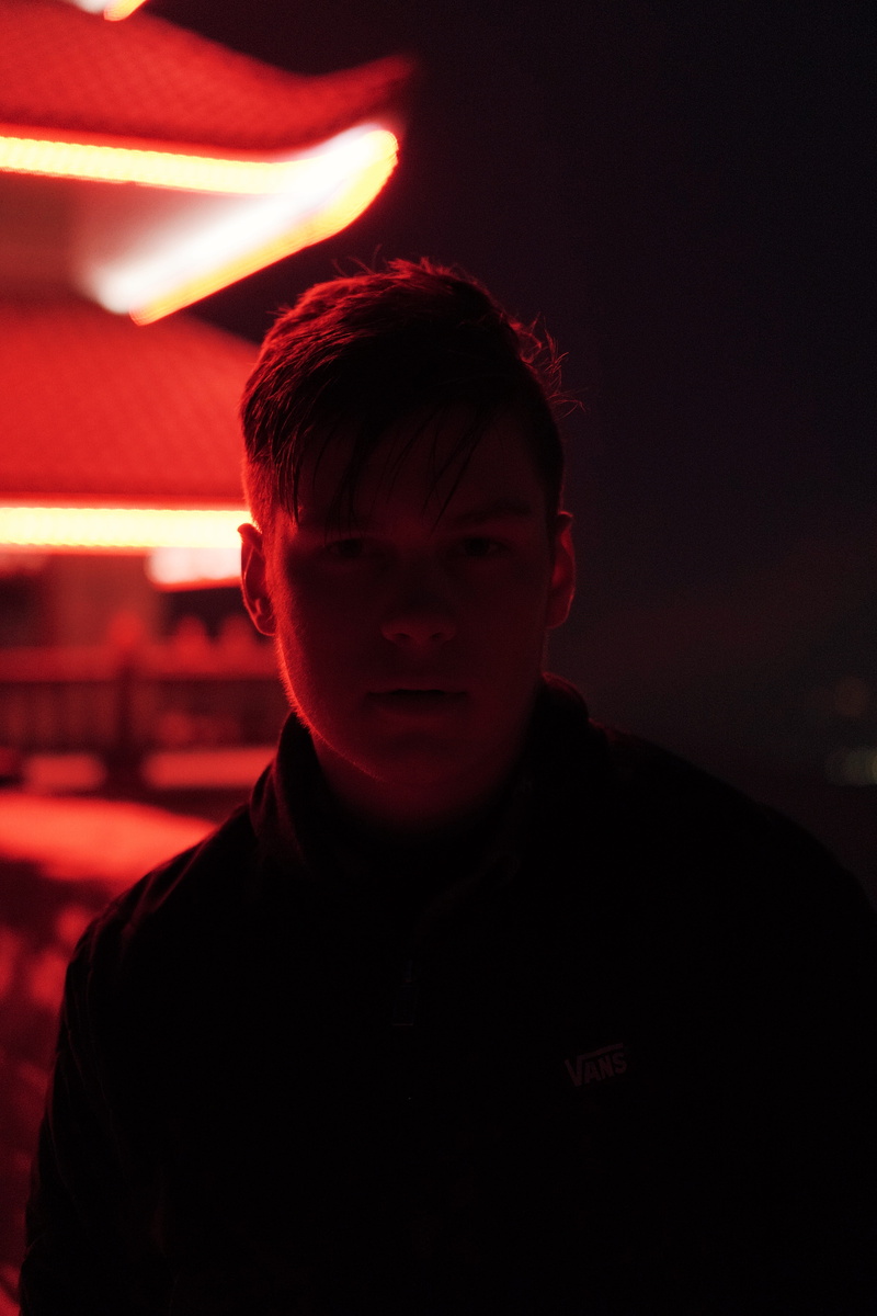 the pagoda, front view, night, leisure activity, child, 5K, light, focus on foreground, man, united states, city, males, experimental, light - natural phenomenon