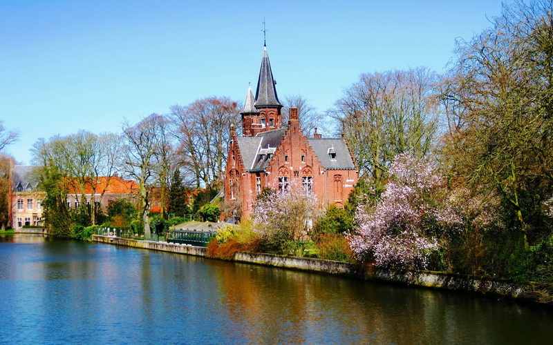 Brugge, Belgium, 1080P
