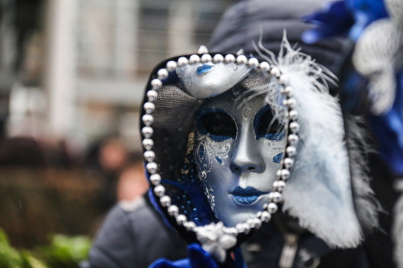 carnival - celebration event, wearing, mask - disguise, costume, one person, ornate, person, focus on foreground, celebration, close-up, unrecognizable person
