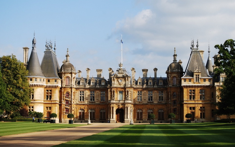 Palaces, England, Waddesdon, 1080P, Country House, Waddesdon Manor, Buckinghamshire, Castle