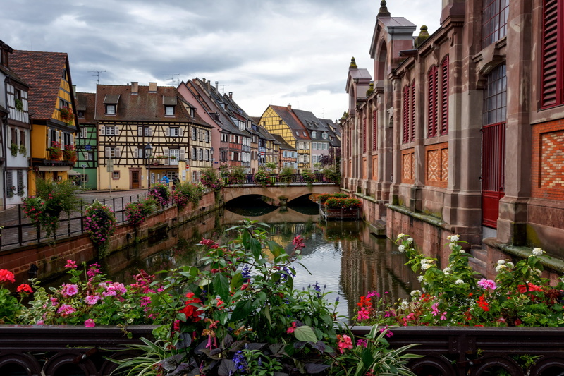 colmar, cloud - sky, netherlands, houses, plant, architecture, 1080P, old, row house, tourism, travel, france, residential Building, outdoors, amsterdam