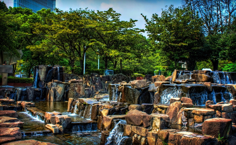 group of people, waterworld, nature, real people, Photography, Landscape, land, Nagoya, hd, Owari, Falls, men, canon, non-urban scene, Rocks
