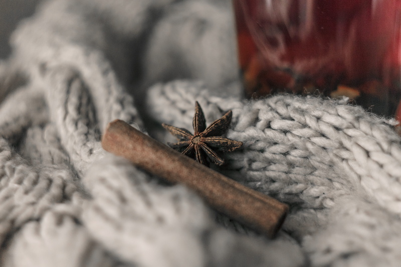 care, winter, comfort, craft, high angle view, harmony, crochet, food, mood, indoors, wool, star shape, heat, romance, star anise, food and drink, art and craft
