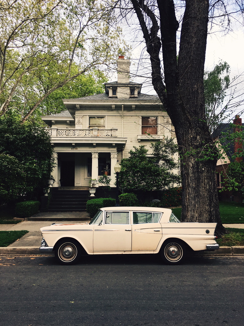 near, home, vintage, no people, classic, neighborhood, profile, city, tree, sacramento, motor vehicle, mode of transportation, building exterior, outdoors