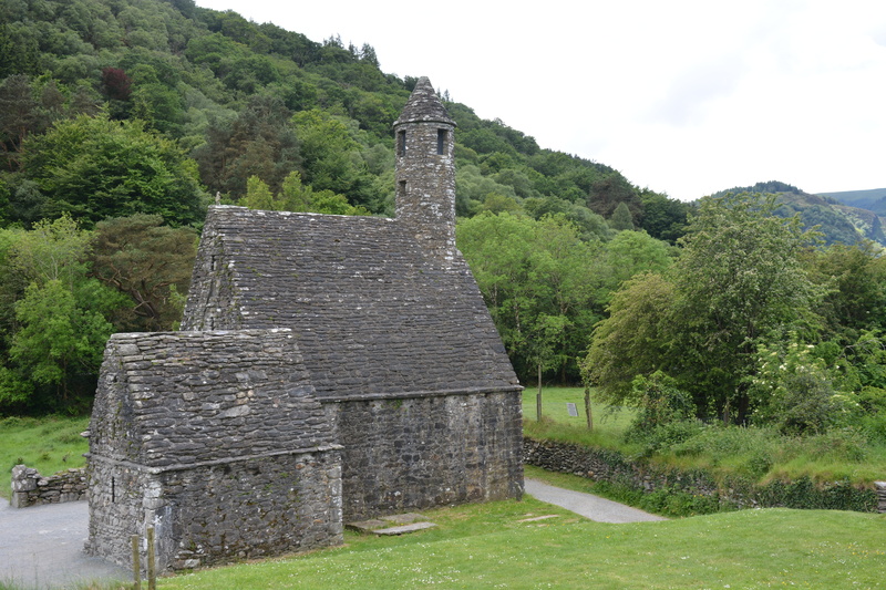 tourism, growth, grass, architecture, nature, plant, stone wall, ireland, ancient, middle ages, no people, travel destinations, history, church, glendalough