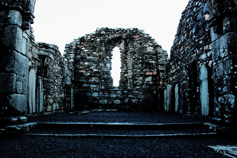 built structure, tree, grave, old, day, church, outdoors, ireland, graves, architecture, ancient civilization, sky, no people, nature, travel destinations