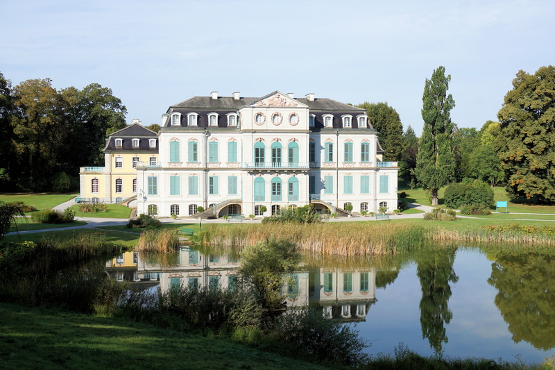 white, black, grass, mansion, reflection, house, architecture, gorgeous, body, upper class, pond, lake, beside, residence, wealth, property, built structure
