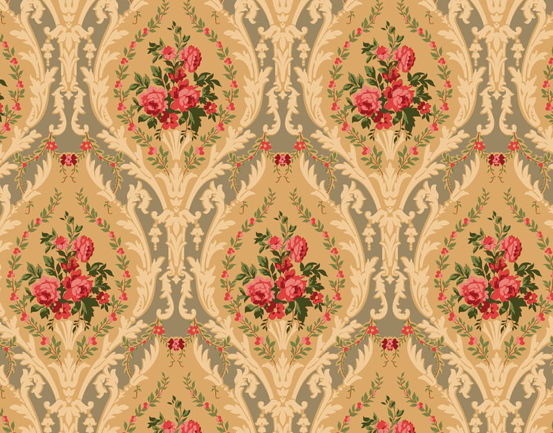 Pattern, Design, Victorian, 1080P, Abstract, Flower