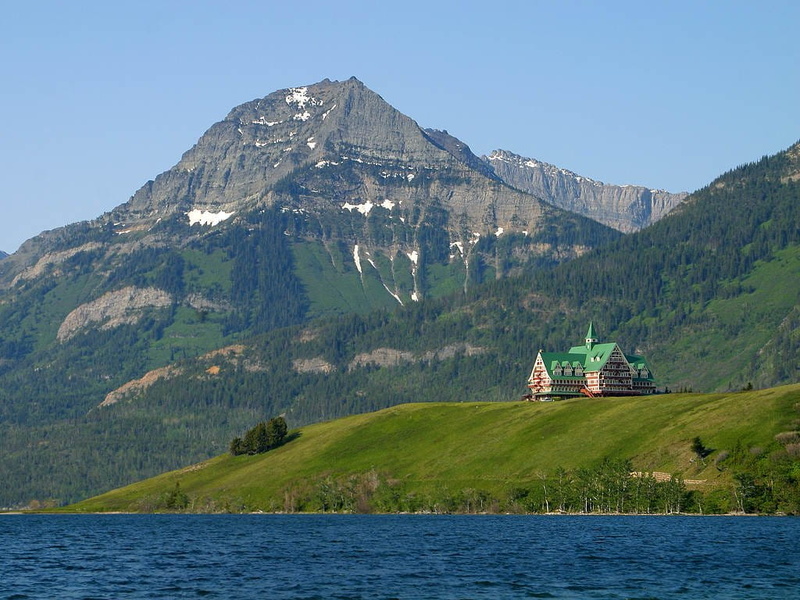 individually, nature, tranquility, mountains, environment, tranquil scene, architecture, prince of wales hotel, building exterior, country house, beauty in nature