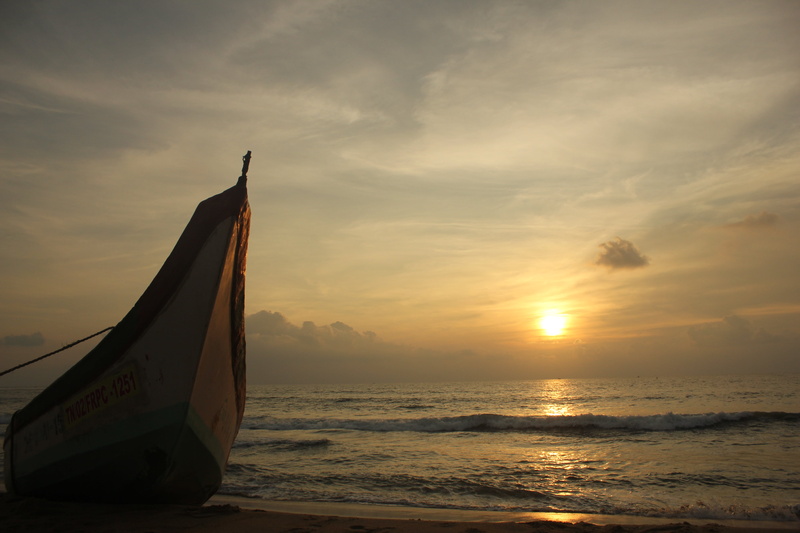composition, india, seashore, boat  fishing, outdoors, sun, beside, gold, photo, sunrise, shape, ocean, outdoor, exposure, nautical Vessel, reflections