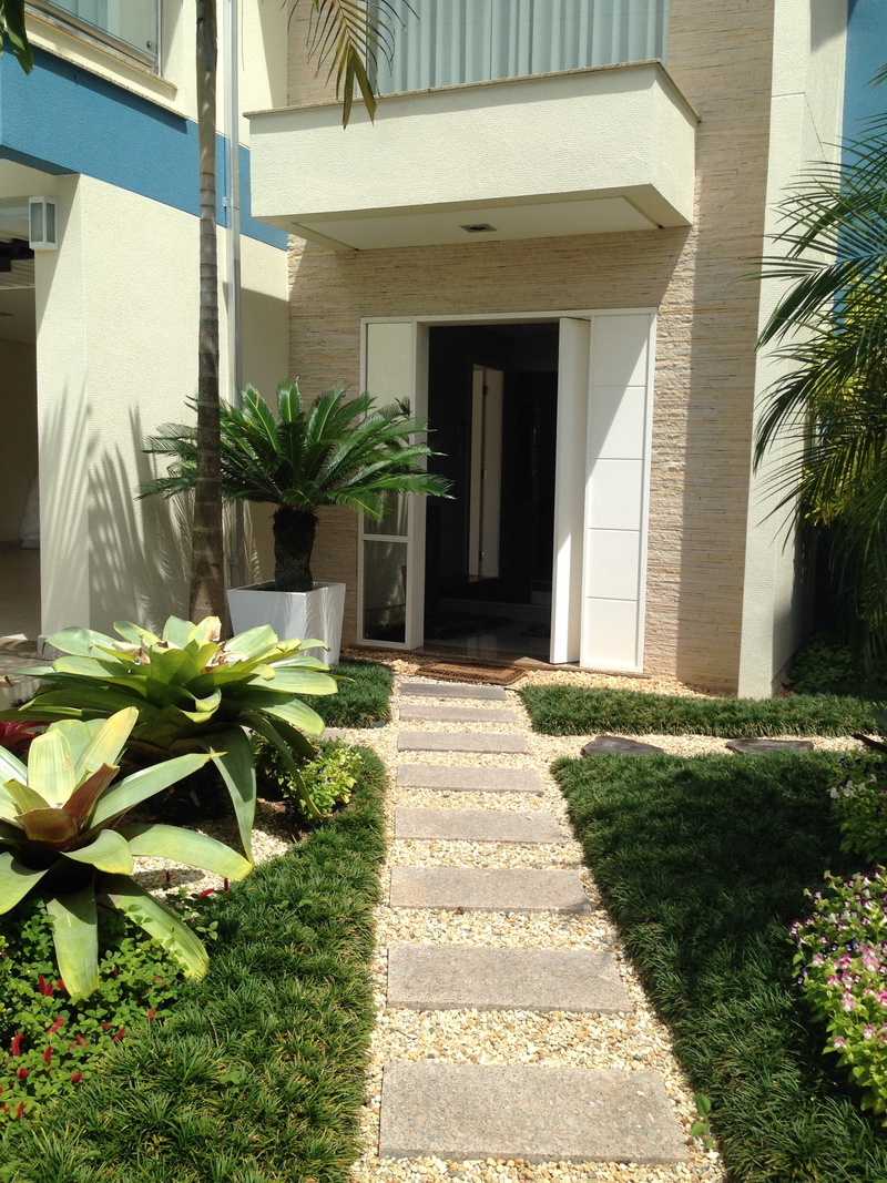 entrance, promotion, design, gaspar, timbó, building, gardens, residential district, santa catarina, residential Building, texture, nature, blumenau, no People