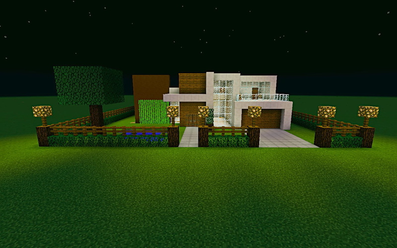 digital, house, brown, white, wood - material, creativity, no people, outdoors, green Color, model, table, night, built structure, abundance, nature, Minecraft