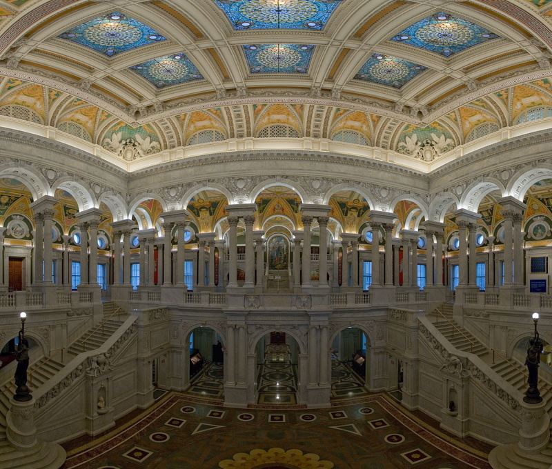 1080P, D.C., library of congress, Washington, library
