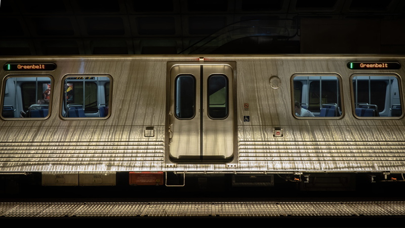 railroad car, rail transportation, railroad station, train, subway, train track, passenger car, outdoors, public transportation, terminal, mode of transportation
