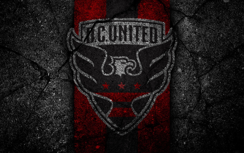 Soccer, D.C. United, MLS, 4K, Emblem, Logo