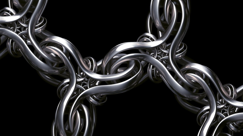 tangled, strength, steel, black background, wire, geometric shape, 1080P, render, complexity, digital art, 3D, design, white color, pattern, metal, Photoshop